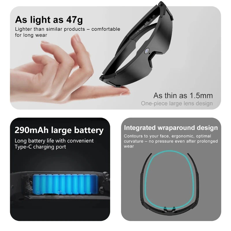Óculos Inteligentes OnePlus AI - Smart Glasses Lens avaliação e preço